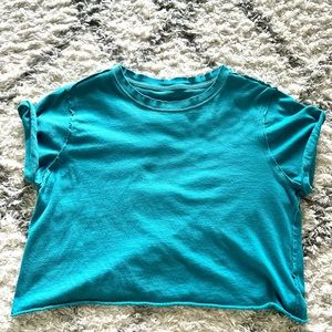 FREE PEOPLE FAVORITE CROP TEE